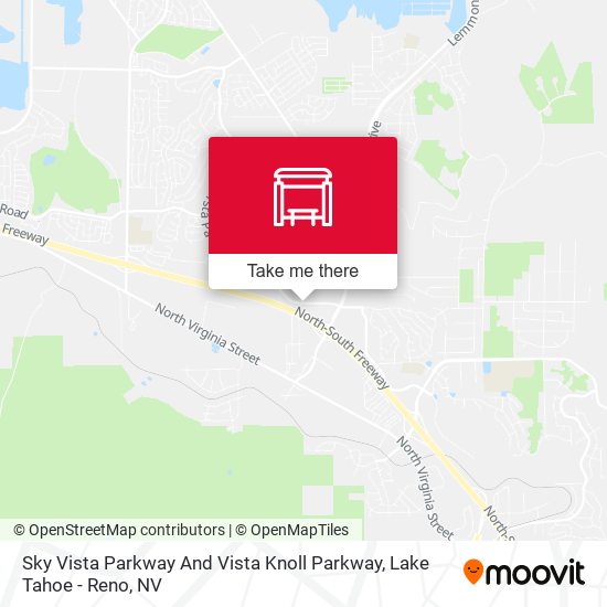 Sky Vista Parkway And Vista Knoll Parkway map