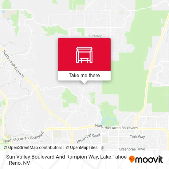 Sun Valley Boulevard And Rampion Way map