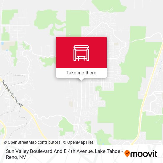 Sun Valley Boulevard And E 4th Avenue map