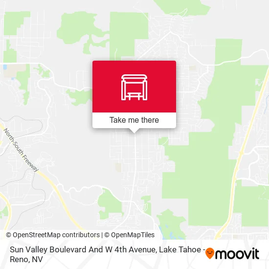 Sun Valley Boulevard And W 4th Avenue map