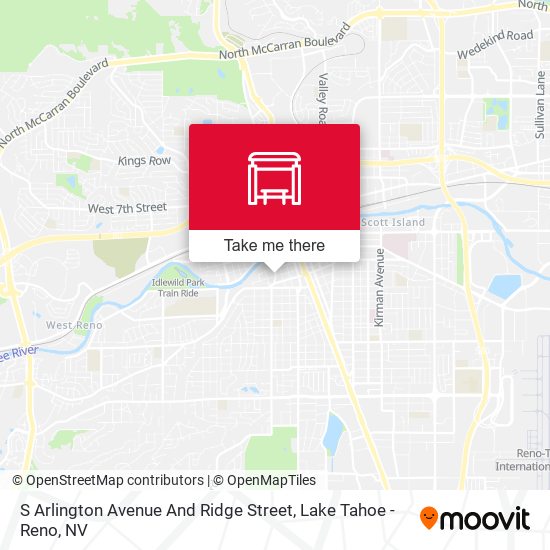 S Arlington Avenue And Ridge Street map