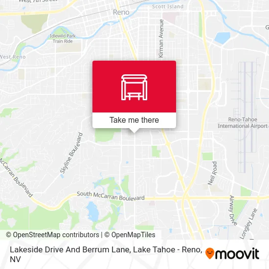 Lakeside Drive And Berrum Lane map