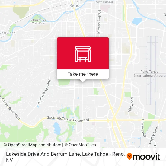 Lakeside Drive And Berrum Lane map