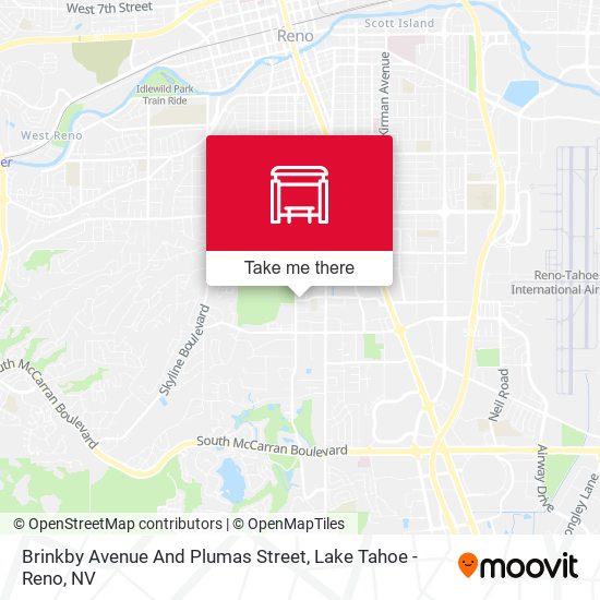 Brinkby Avenue And Plumas Street map