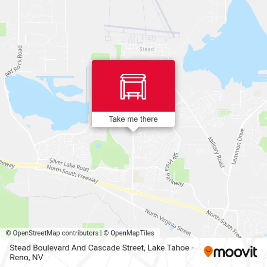 Stead Boulevard And Cascade Street map