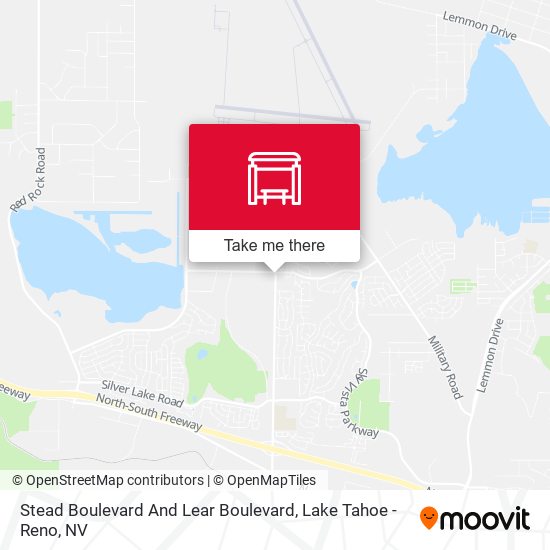 Stead Boulevard And Lear Boulevard map