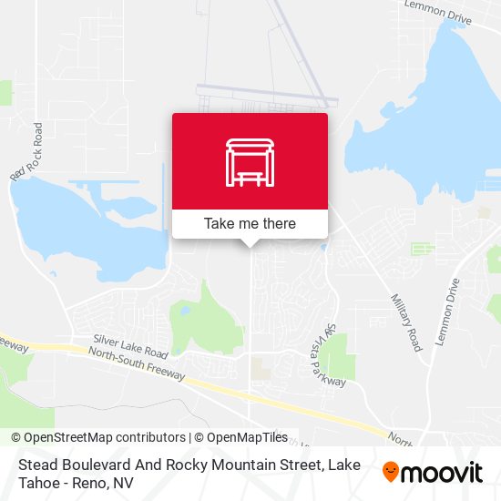 Stead Boulevard And Rocky Mountain Street map
