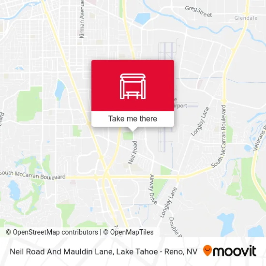 Neil Road And Mauldin Lane map