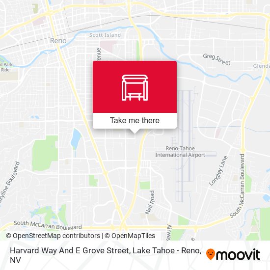Mapa de Harvard Way And E Grove Street