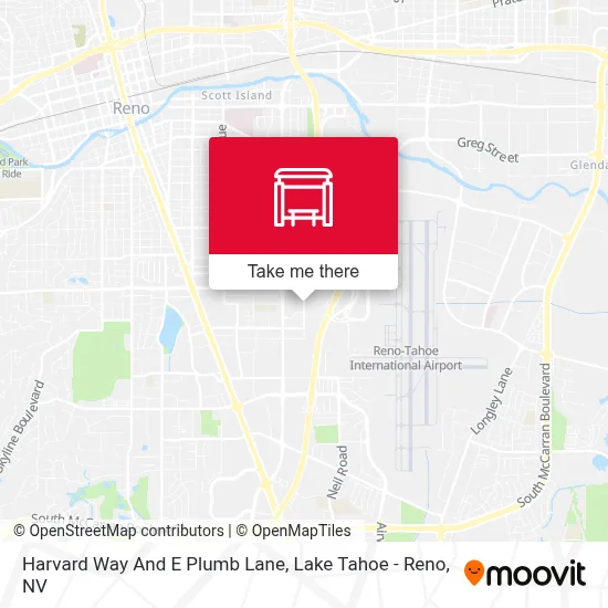 Harvard Way And E Plumb Lane map