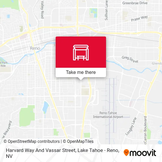 Harvard Way And Vassar Street map