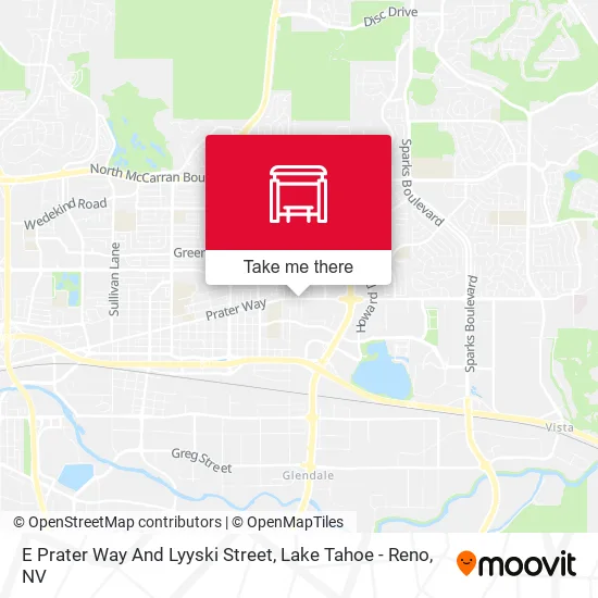 Mapa de E Prater Way And Lyyski Street