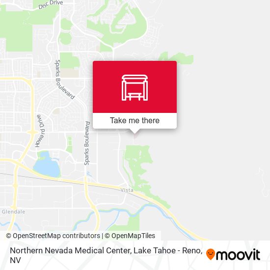 Northern Nevada Medical Center map