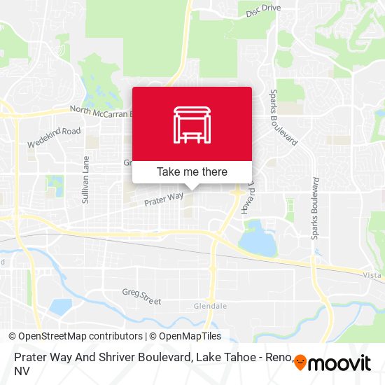 Mapa de Prater Way And Shriver Boulevard