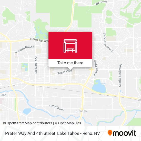 Mapa de Prater Way And 4th Street