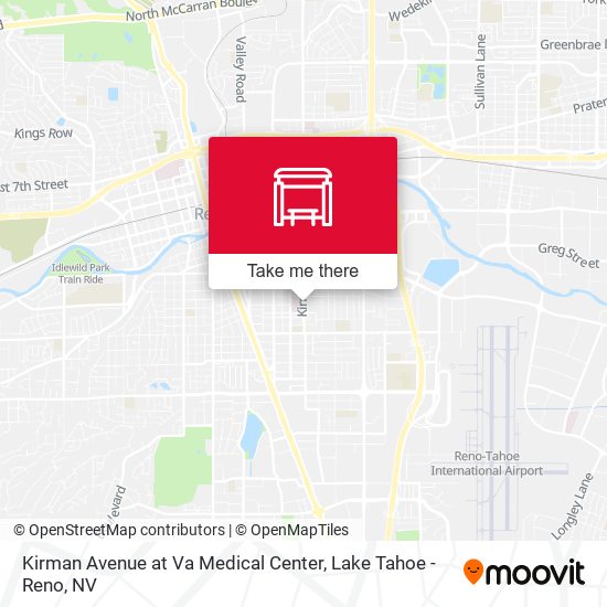 Mapa de Kirman Avenue at Va Medical Center
