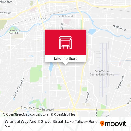 Mapa de Wrondel Way And E Grove Street