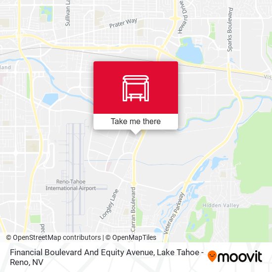 Financial Boulevard And Equity Avenue map