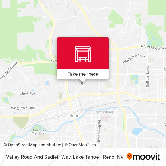 Valley Road And Sadleir Way map