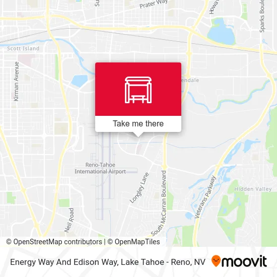 Energy Way And Edison Way map