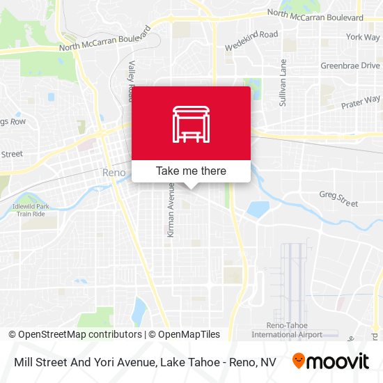 Mill Street And Yori Avenue map