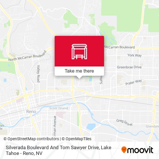 Mapa de Silverada Boulevard And Tom Sawyer Drive