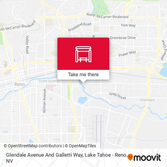 Glendale Avenue And Galletti Way map