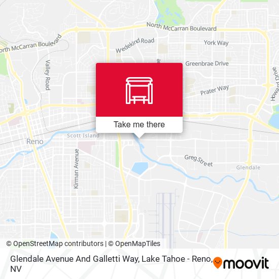 Glendale Avenue And Galletti Way map