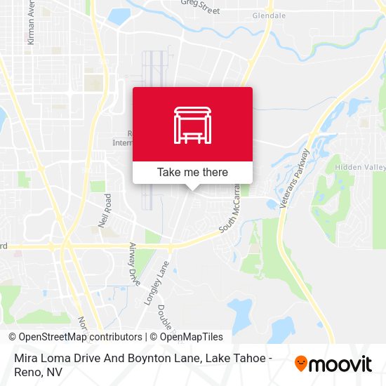 Mapa de Mira Loma Drive And Boynton Lane