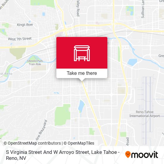 S Virginia Street And W Arroyo Street map