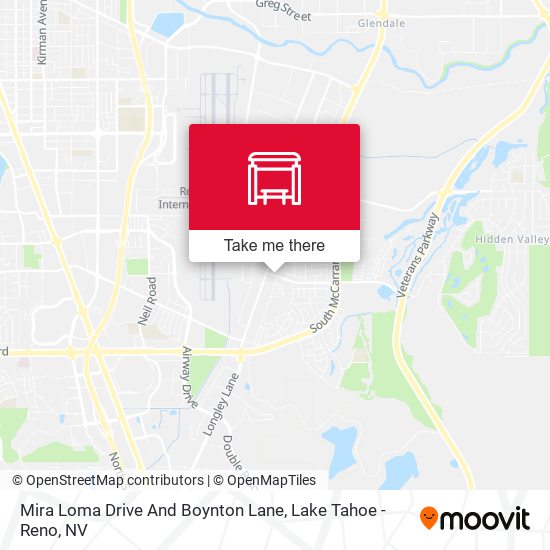 Mapa de Mira Loma Drive And Boynton Lane