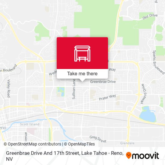Mapa de Greenbrae Drive And 17th Street