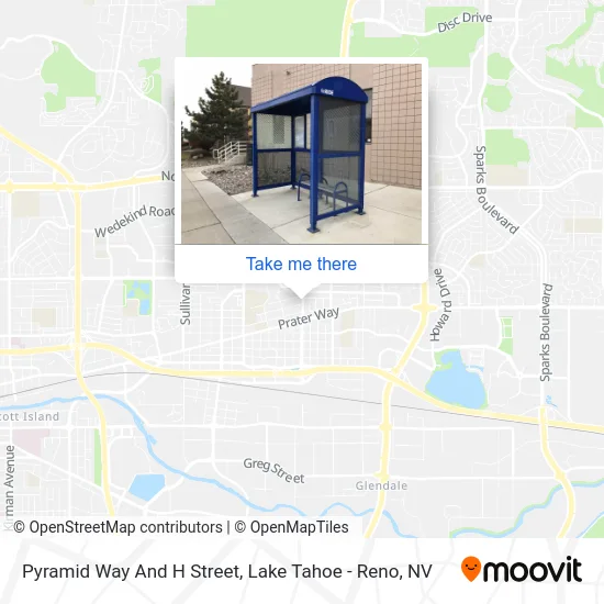 Pyramid Way And H Street map