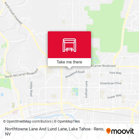 Northtowne Lane And Lund Lane map