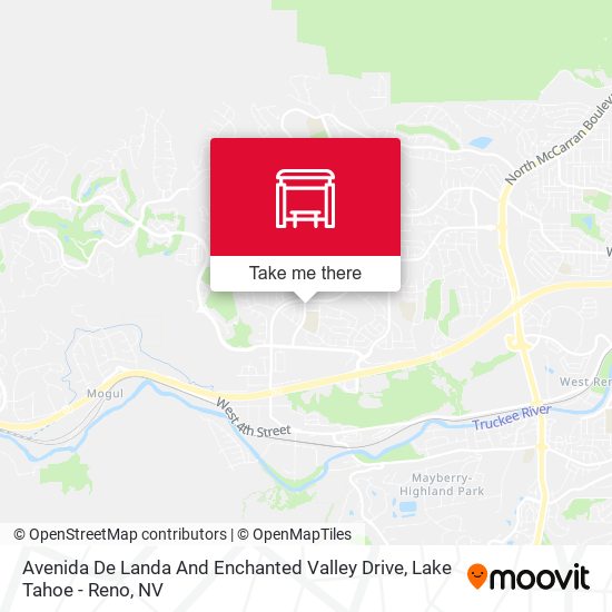 Avenida De Landa And Enchanted Valley Drive map
