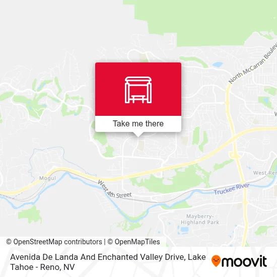 Avenida De Landa And Enchanted Valley Drive map