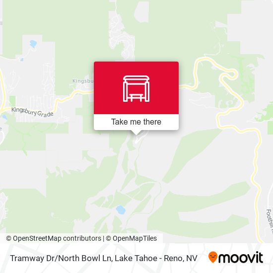 Tramway Dr/North Bowl Ln map