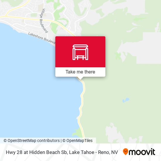 Mapa de Hwy 28 at Hidden Beach Sb