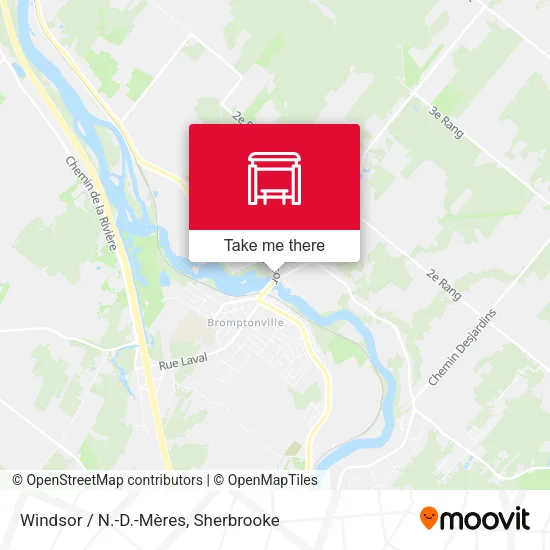 Windsor / N.-D.-Mères map