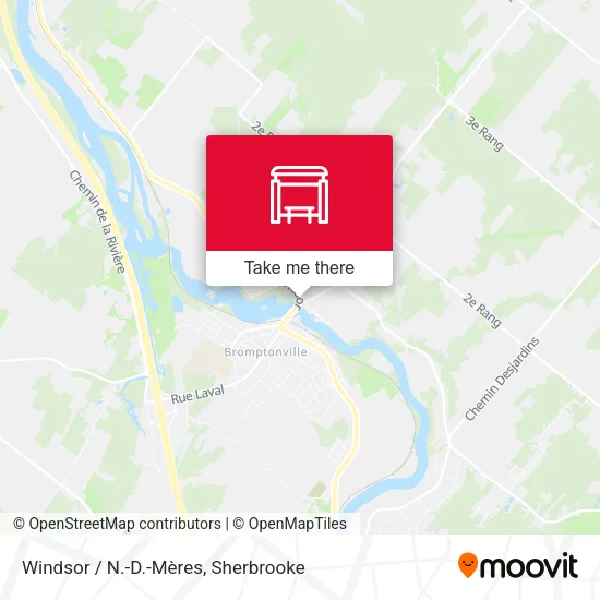 Windsor / N.-D.-Mères map