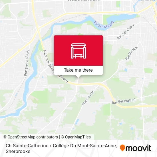 Ch.Sainte-Catherine / Collège Du Mont-Sainte-Anne map