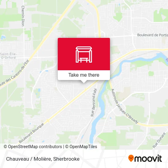 Chauveau / Molière map