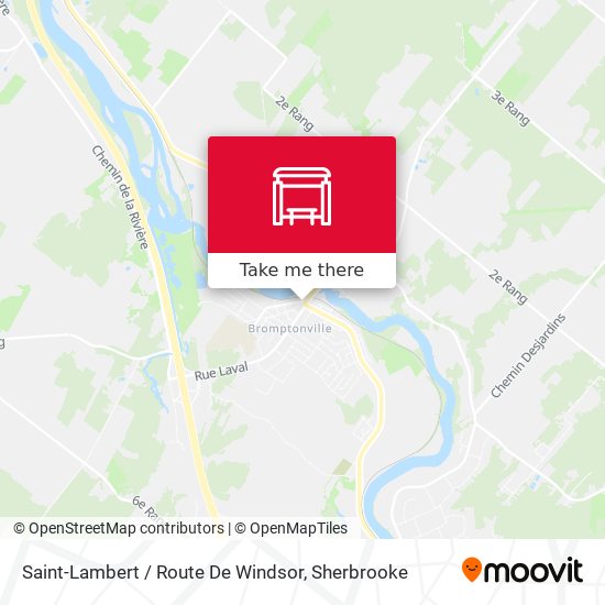 Saint-Lambert / Route De Windsor map