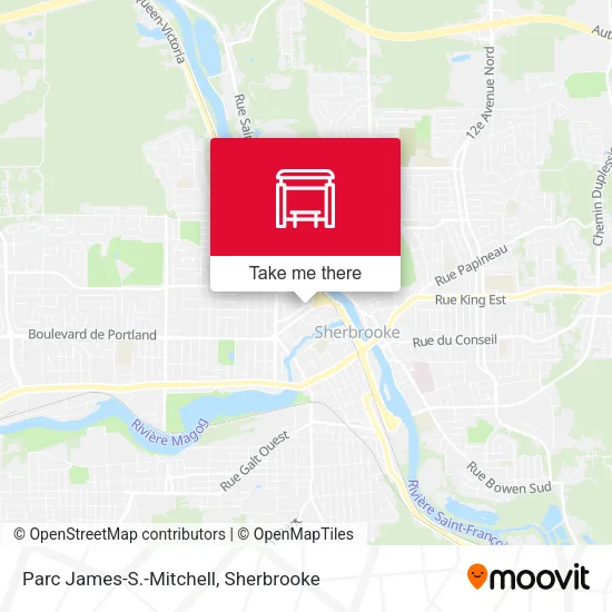 Parc James-S.-Mitchell map