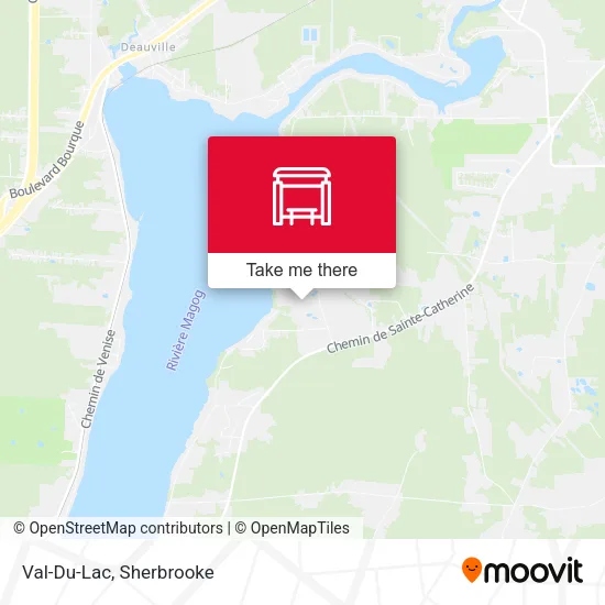 Val-Du-Lac map