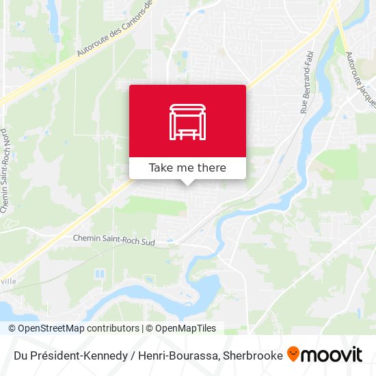 Du Président-Kennedy / Henri-Bourassa map