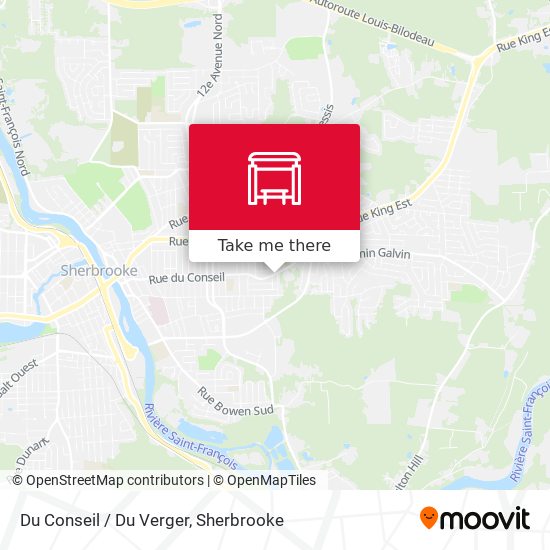 Du Conseil / Du Verger map