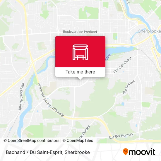 Bachand / Du Saint-Esprit map