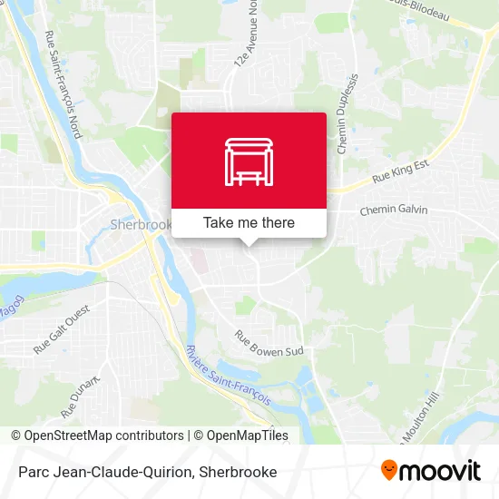 Parc Jean-Claude-Quirion map