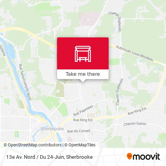 13e Av. Nord / Du 24-Juin map